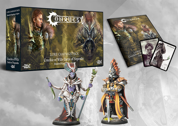 Conquest: Battle of Nepenthe Lore Campaign Spires vs Hundred Kingdoms
