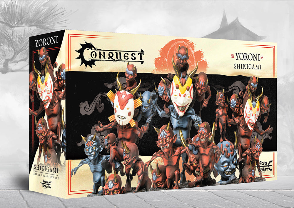 Shikigami Yoroni Brute Expansion Set box art - Warlord Games NZ