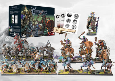 Query successful
SEO Optimization for Conquest: W'adrhŭn 5th Anniversary Starter Set
Here are the suggested SEO-optimized file name and alt text for this image, specifically for Charon Games in NZ.
Image File Name:
conquest-wadrhun-5th-anniversary-starter-set-army-nz
Image Alt Text:
W'adrhŭn 5th Anniversary Supercharged Starter Set contents, featuring 31 plastic miniatures (including Chieftain, Blooded, Veterans, Thunder Riders, and Raptor Riders), rulebooks for First Blood and TLAOK, and fact