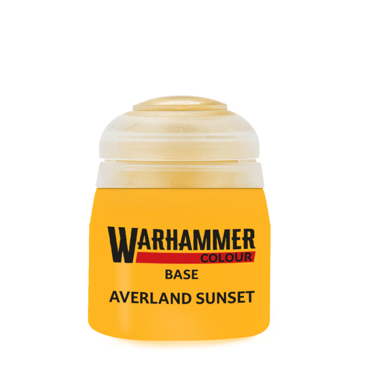 The official retail product paint pot for Warhammer Colour: Averland Sunset.