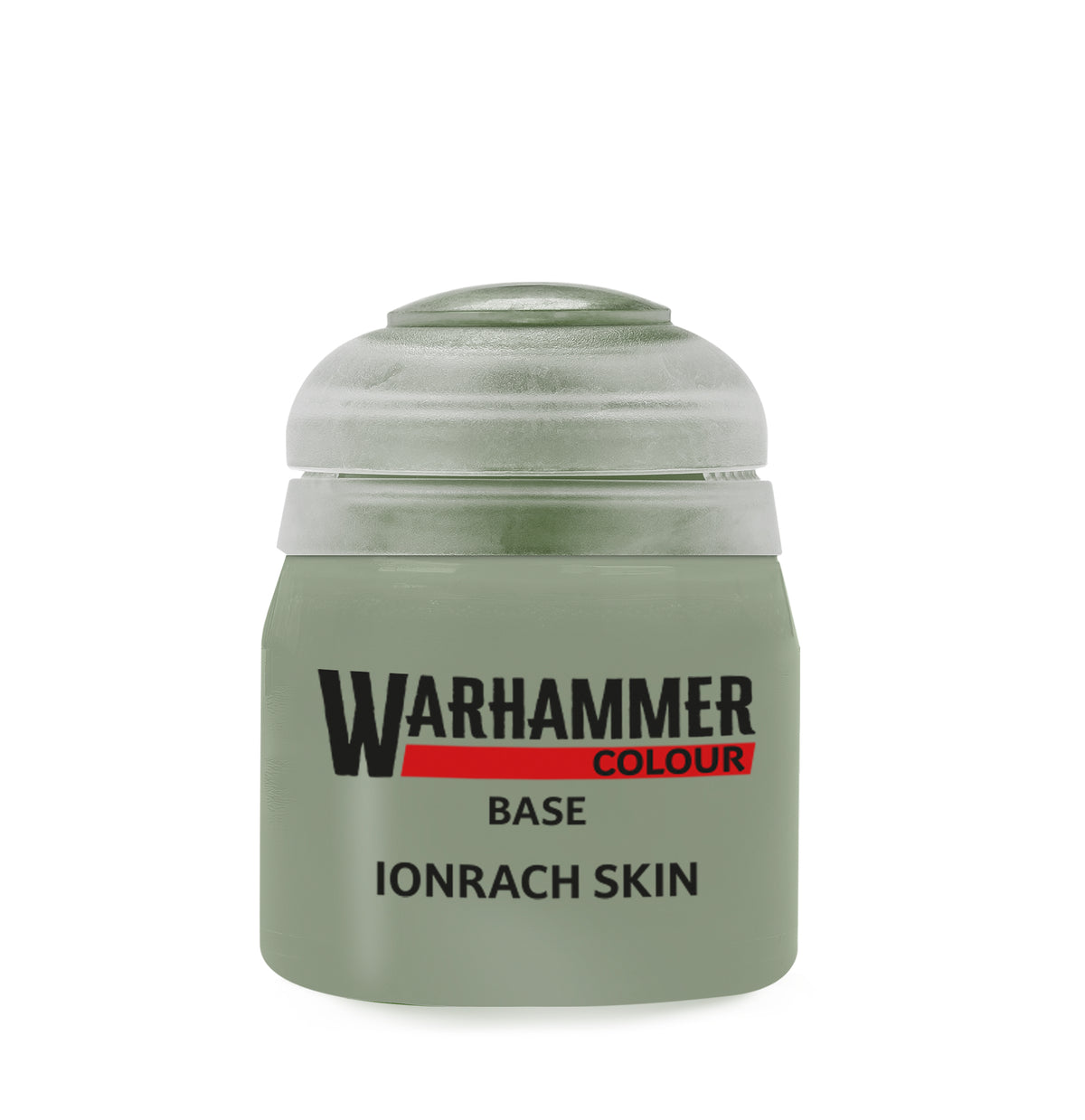 The official retail product paint pot for Warhammer Colour Base: Ionrach Skin.