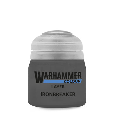 The official retail product paint pot for Warhammer Colour: Ironbreaker.