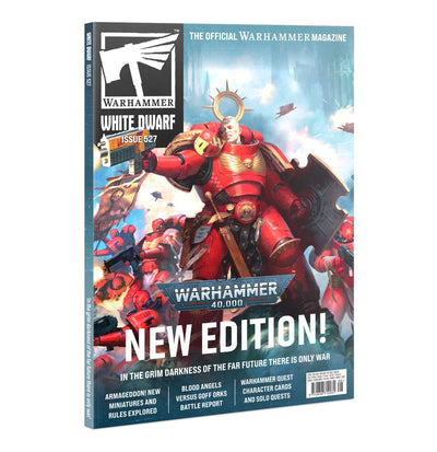 The front cover of White Dwarf issue 527 magazine.