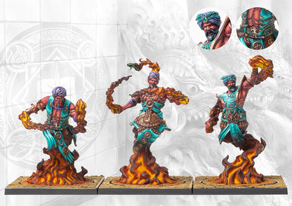 Sorcerer Kings: Efreet Flamecasters (Dual kit)