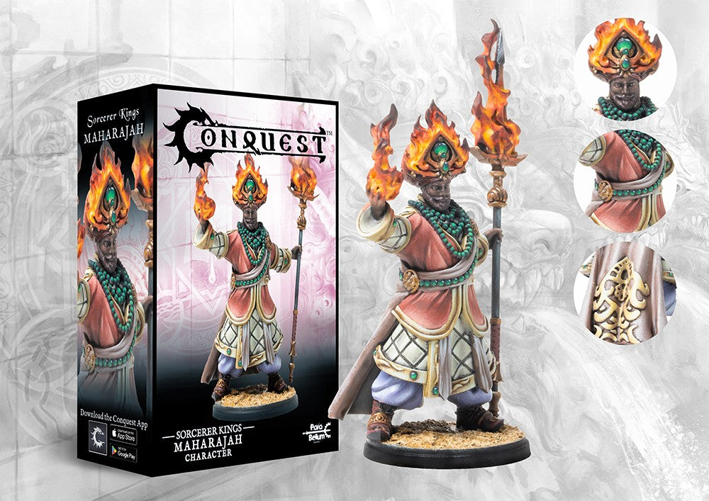 Sorcerer Kings: Maharajah (Resin Character)