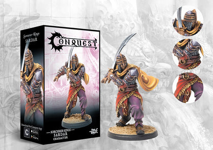 Sorcerer Kings: Sardar (Resin Character)
