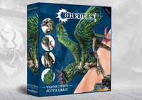 The product box for the Weaver Courts Coill Draic, a dual kit that also builds a Scoth Draic, showing the alternate Scoth Draic build on the cover.