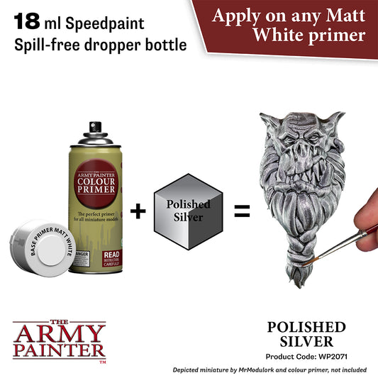 The Army Painter Speedpaint: Polished Silver