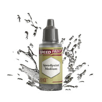 An 18ml dropper bottle of The Army Painter Speedpaint Medium, used for thinning Speedpaints. Available at Charon Games NZ.