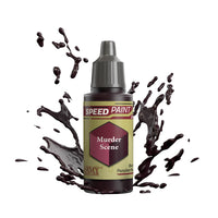An 18ml dropper bottle of The Army Painter Speedpaint - Murder Scene, a one-coat paint for miniatures. Available at Charon Games NZ.