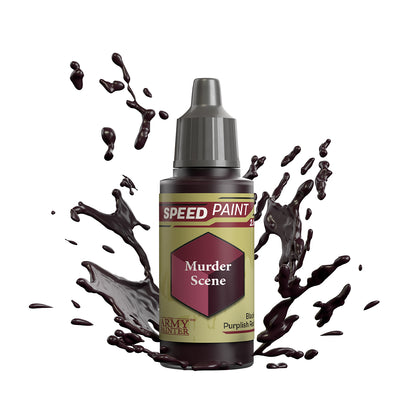 An 18ml dropper bottle of The Army Painter Speedpaint - Murder Scene, a one-coat paint for miniatures. Available at Charon Games NZ.