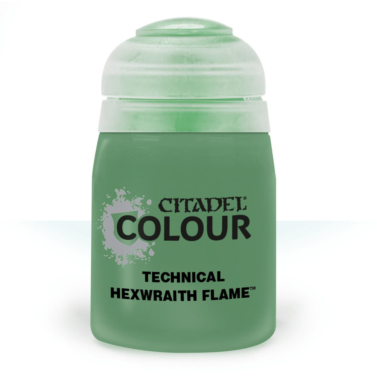 The official retail product paint pot for Citadel Contrast: Hexwraith Flame.