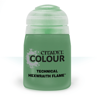 The official retail product paint pot for Citadel Contrast: Hexwraith Flame.