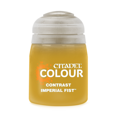 The official retail product paint pot for Citadel Contrast: Imperial Fist.