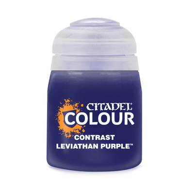The official retail product paint pot for Citadel Contrast: Leviathan Purple.