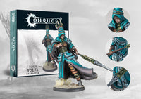 Box packaging for the Para Bellum Conquest Nords Volva 38mm scale plastic character miniature. Christchurch, NZ.
