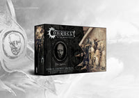 Box art for the Conquest: The Spires Force-Grown Drones Regiment Expansion Set, featuring the disposable light infantry unit.