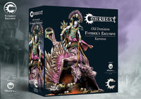 Front display box packaging for the Conquest Old Dominion Founder's Exclusive Kerveros set.