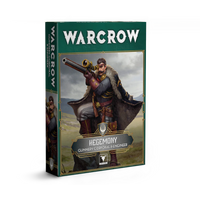 Front blister pack box art for the Warcrow Hegemony Gunnery Corporal & Engineer set.