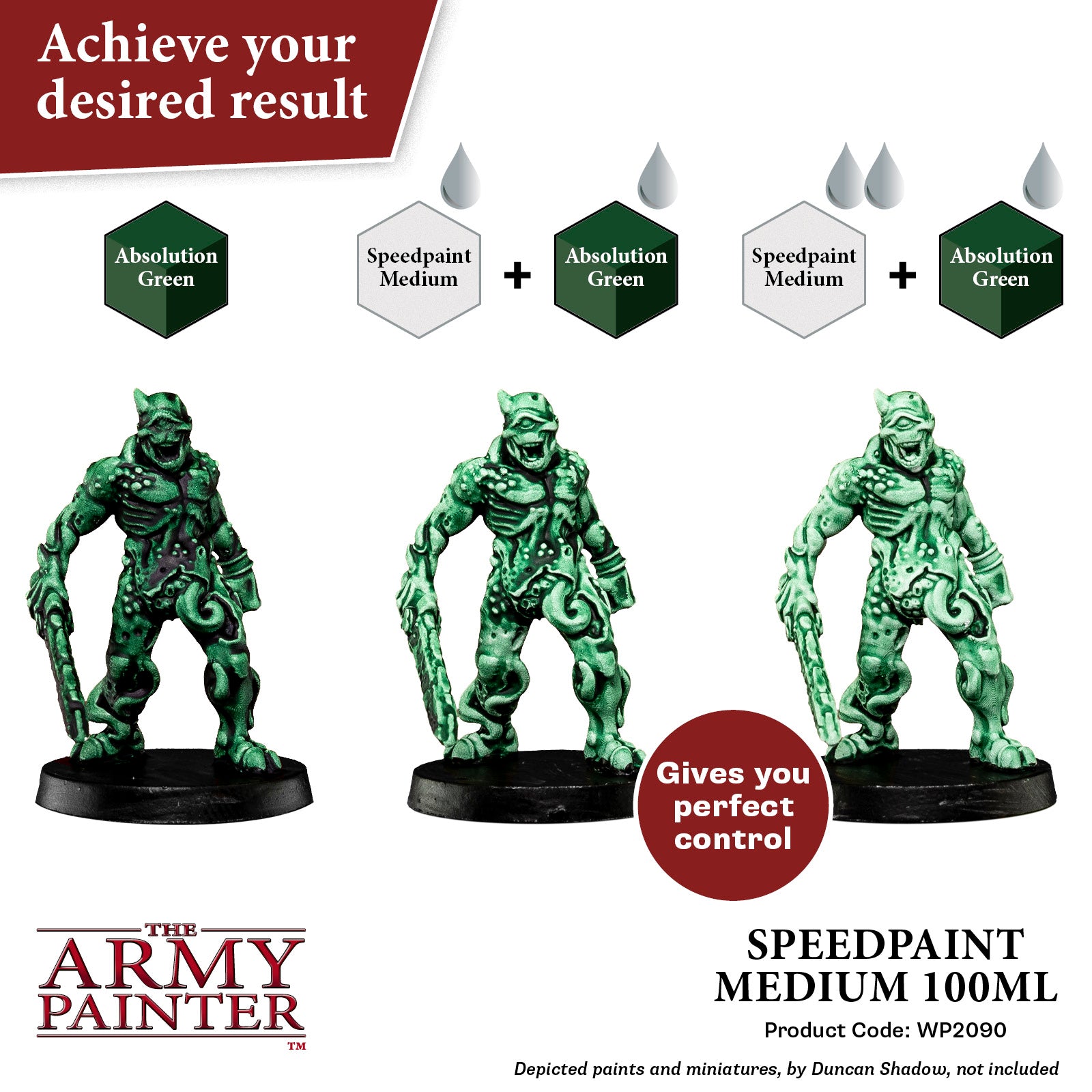 A 100ml dropper bottle of The Army Painter Speedpaint Medium, used for thinning Speedpaints. Available at Charon Games NZ.