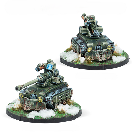 infinity-ariadna-vystrel-mobile-artillery-regiment-miniatures