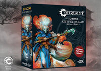 Premium Artisan Series display box for the Conquest Yoroni Kitsune Bakasu miniature.