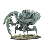 A painted plastic Sd.Kfz. 501/1 Nachtzehrer walker for Konflikt '47 with large bladelike forearms designed to inject serum into corpses.