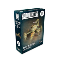 Official retail box for the Konflikt '47 Type 7 Sasori Light Walker, an upgraded Japanese light walker by Warlord Games.