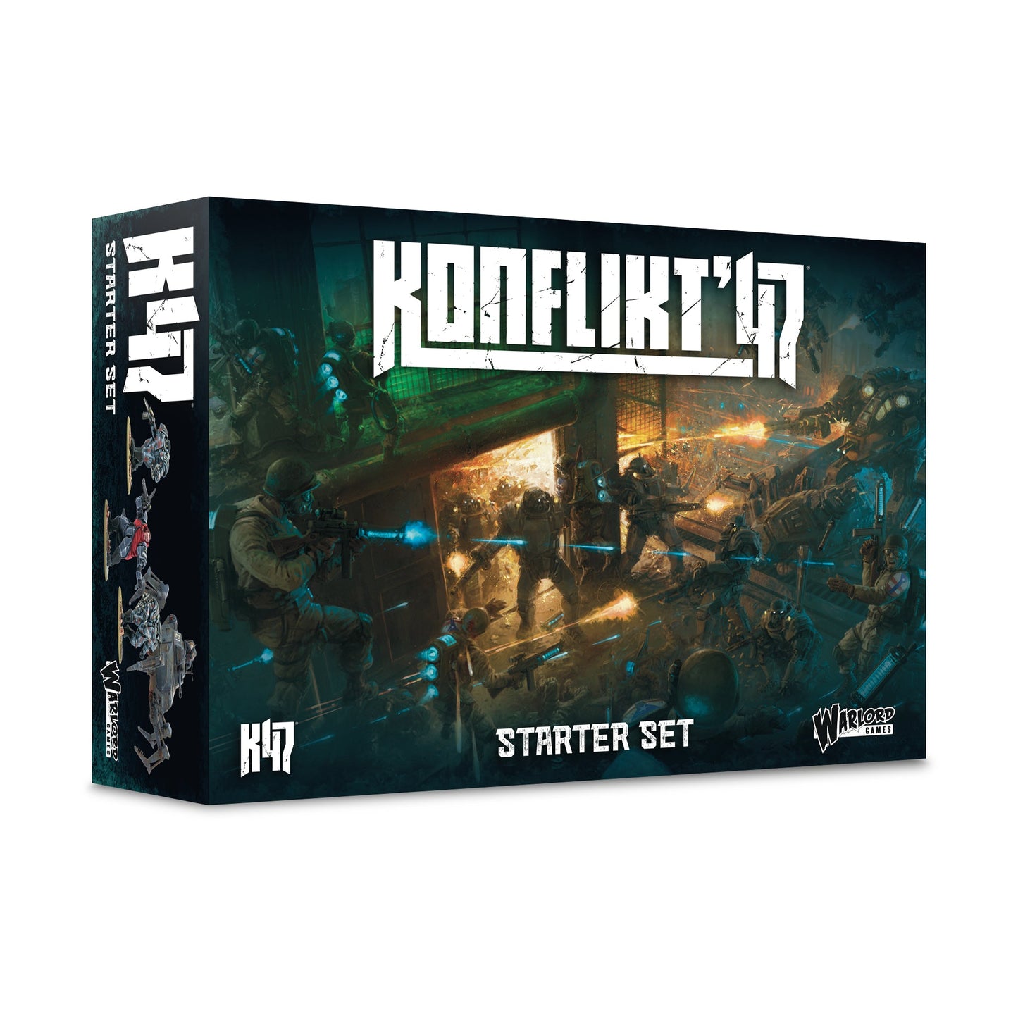 Konflikt '47 Starter Set box art for the second edition