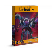 Front box art of the Infinity Next Wave Expansion Pack Beta miniature set.