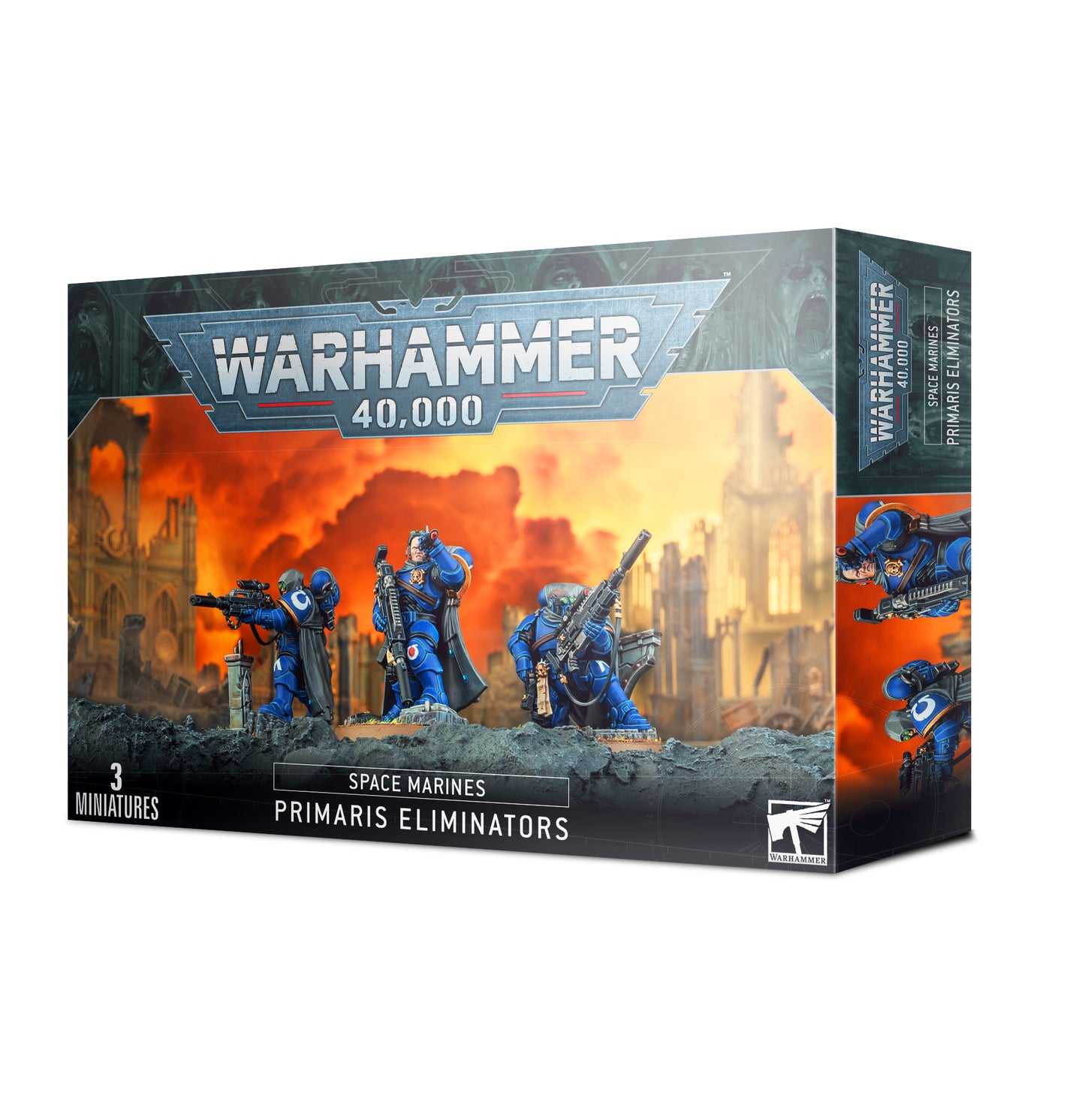 Space Marines Primaris Eliminators box art. Christchurch, NZ.