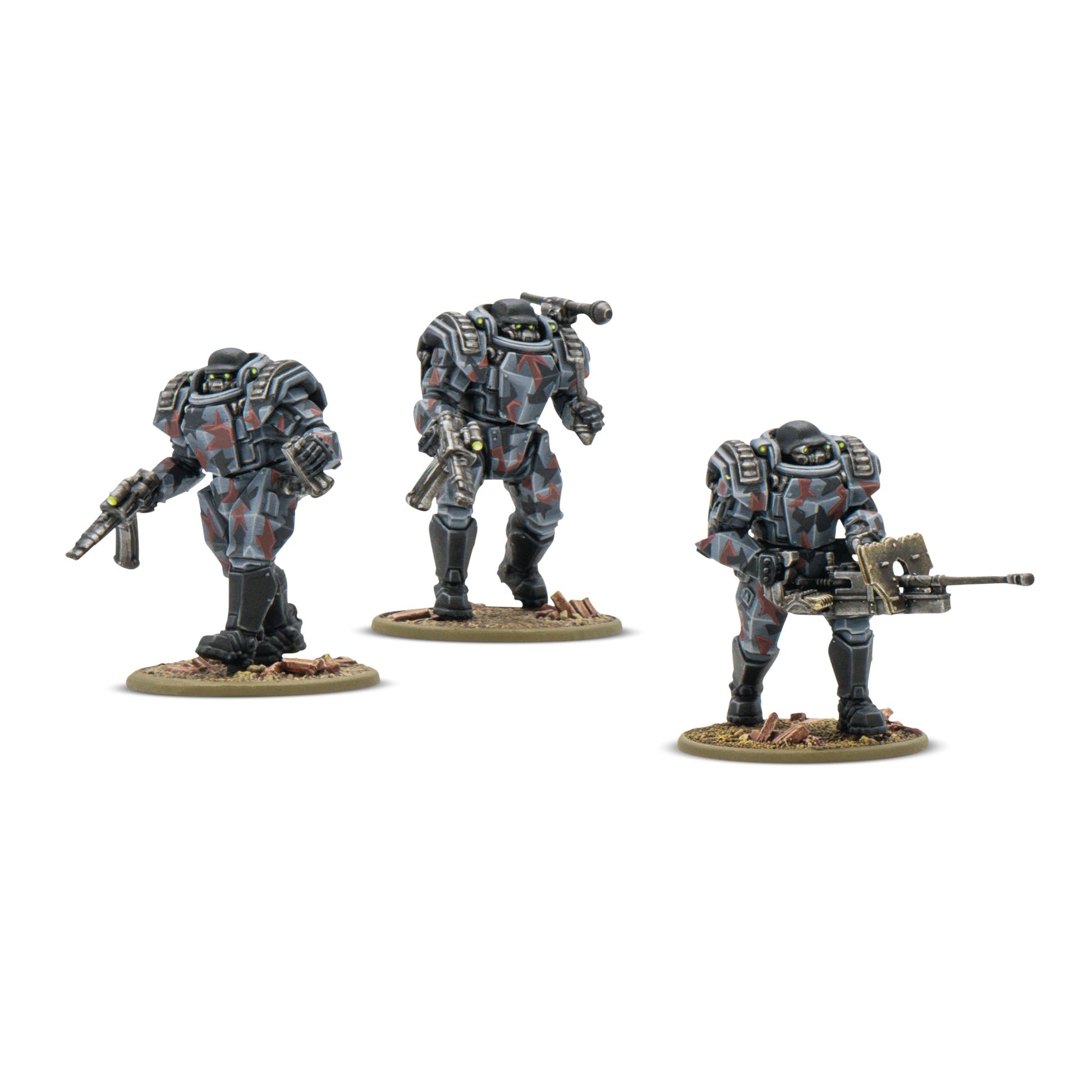 28mm plastic Stahltruppen heavy infantry miniatures in power armour