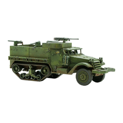 1/56 scale plastic US M3A1 half-track transport for Bolt Action