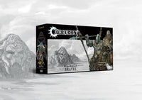 Box art for the Conquest: W'adrhŭn Braves Dual Kit, featuring medium line infantry models. This set can also build Blooded veterans.