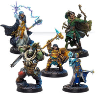 Fully painted heros