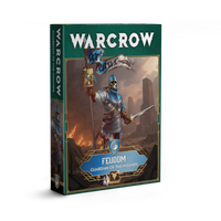 The box for the Warcrow Feudom Guardians of the Mounds miniatures.