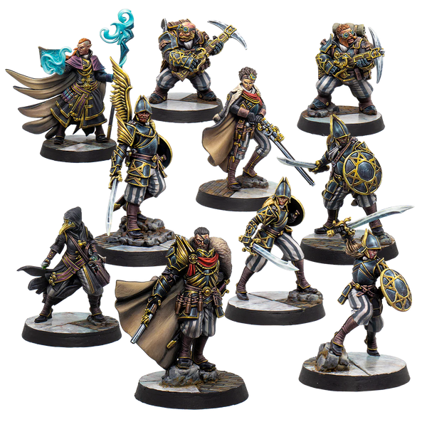 Warcrow: Hegemony of Embersig: Hegemony Action Pack