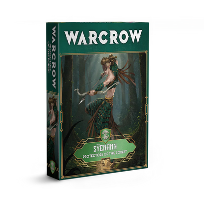 The box for the Warcrow Syenann Protectors of the Forest miniatures.