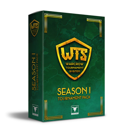 The box for the Warcrow WTS Season 1 Tournament Pack.
